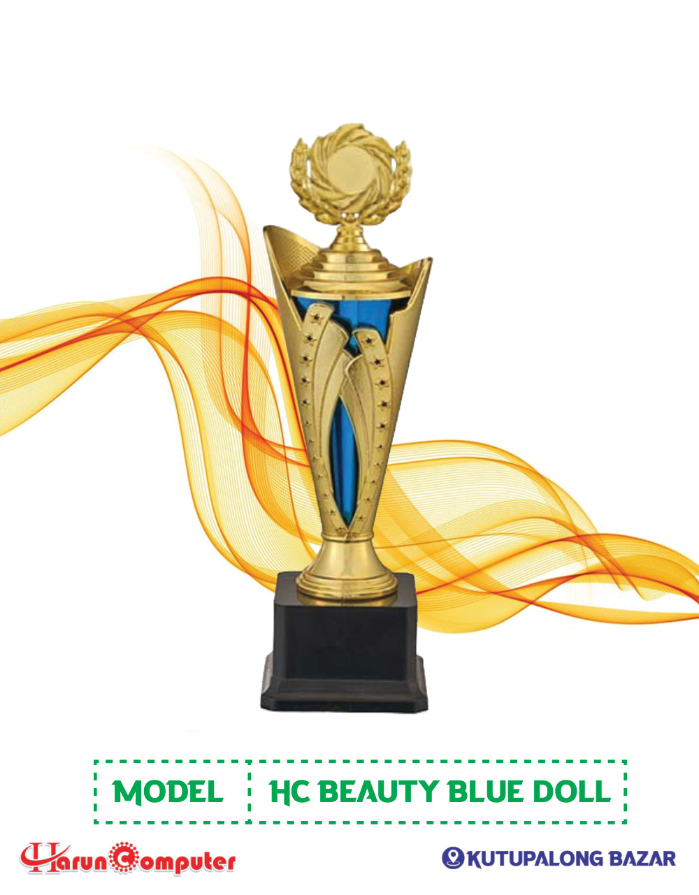 HC BEAUTY BLUE DOLL